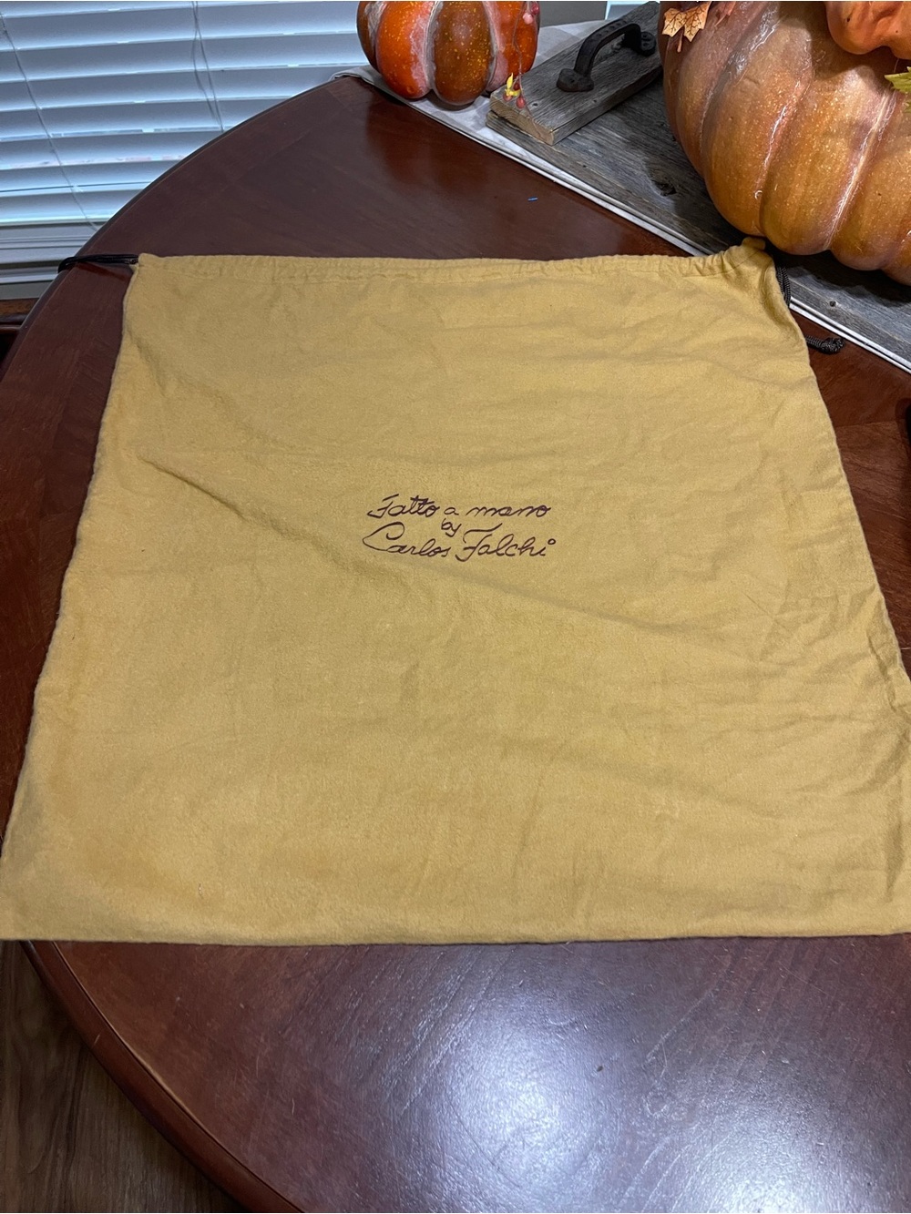 Carlos Falchi xl Dust Bag vintage